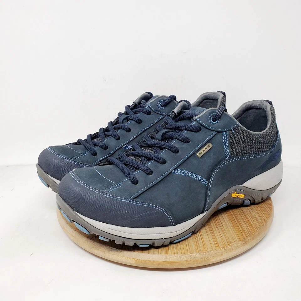 Dansko Paisley Shoes Womens 39 Blue Vibram Waterproof Comfort Sneaker - Image 2 of 4