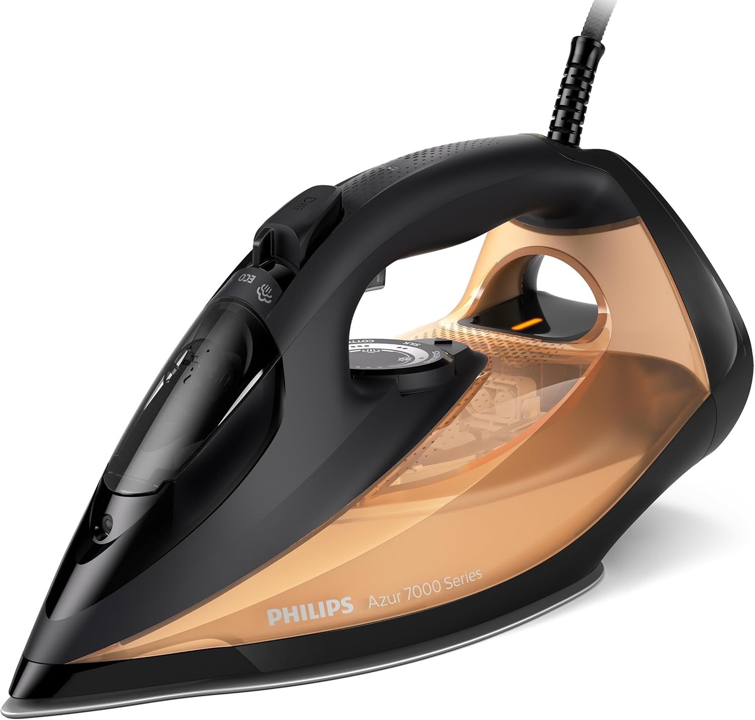 Philips Azur 7000 Series Steam Iron 2800W 250g Steam Boost - Gold (DST7040/80)
