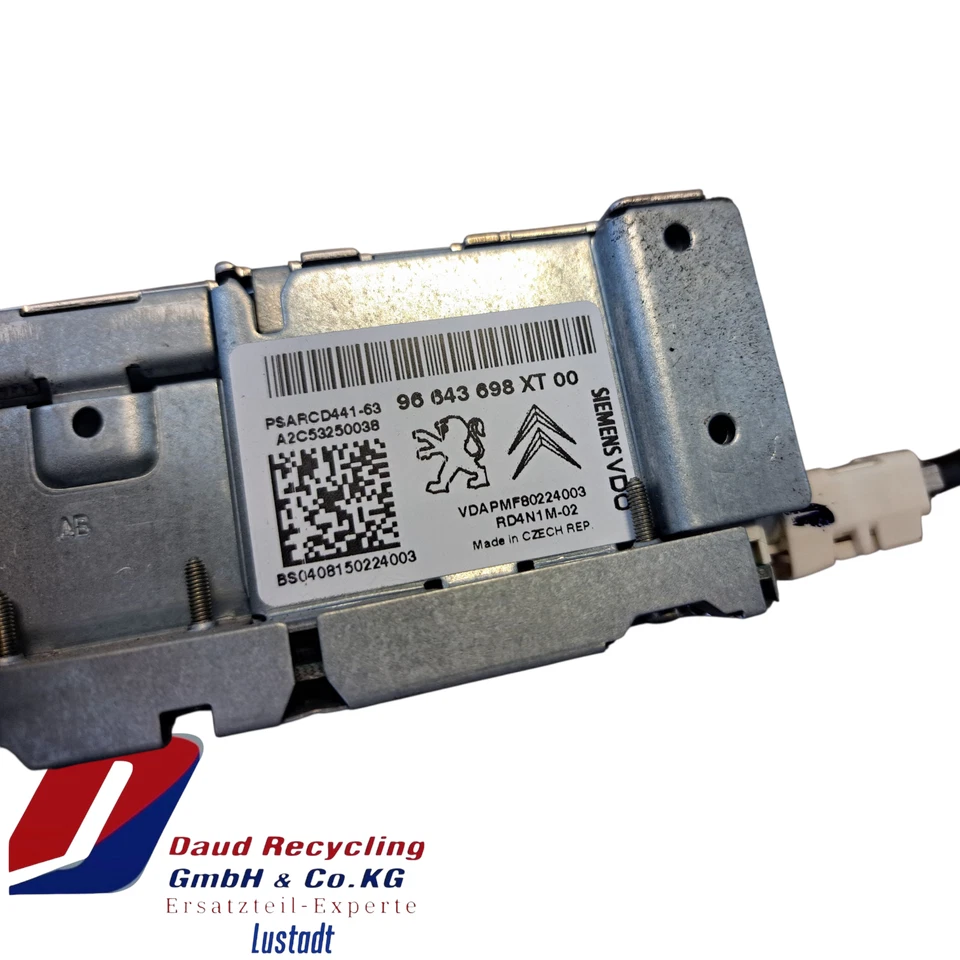 Citroen C3 Pluriel Radio 96643698XT - Bild 2 von 2