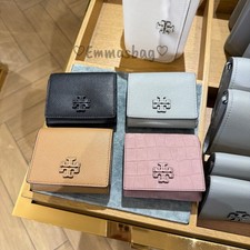 Tory Burch Thea Compact Wallet Pebbled Leather 169967 175912
