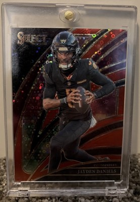 2025 Panini Select Jayden Daniel’s #289 Club Level Red Disco 49/49
