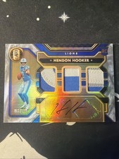 2023 Gold Standard Hendon Hooker Rookie Jersey Auto Triple Patch /49