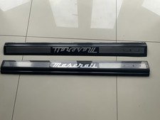 MASERATI 3200 ASSETO CORSA CARBON FIBRE KICK PLATES P/n 386100313 / 386100314