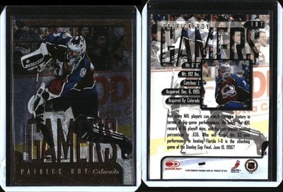 97/98 1997-98 Leaf Fractal Matrix #187 Patrick Roy Colorado Avalanche /1400