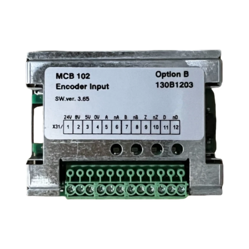 Módulo de comunicación Ethernet Profinet inversor MCB 102 Danfoss 130B1203 BR de 1 pieza Foto 2 de 4