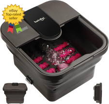 Collapsible Foot Spa,Foot Bath with Heat and Massage and Bubble Jets