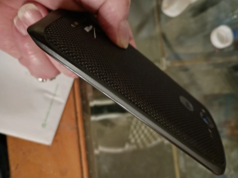 Motorola Droid Turbo XT1254 Desbloqueado 32 GB Negro Nylon Balístico Excelente Foto 4 de 4