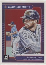2021 Panini Donruss Diamond Kings Holo Red Brandon Lowe #1 0f5j