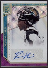 2018 Ronnie Harrison Donruss Elite Purple  Auto  RC 14/49    #RA-RH (G507)