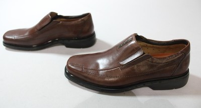 Clarks Men's Basic Un Sheridan Slip On Loafers JL3 Brown Size US:7.5 UK:6.5