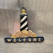 coastal decor welcome sign