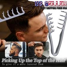 Wide Tooth Hair Comb Wide Tooth Comb For Curly Hair Roots Volumizing - 2025