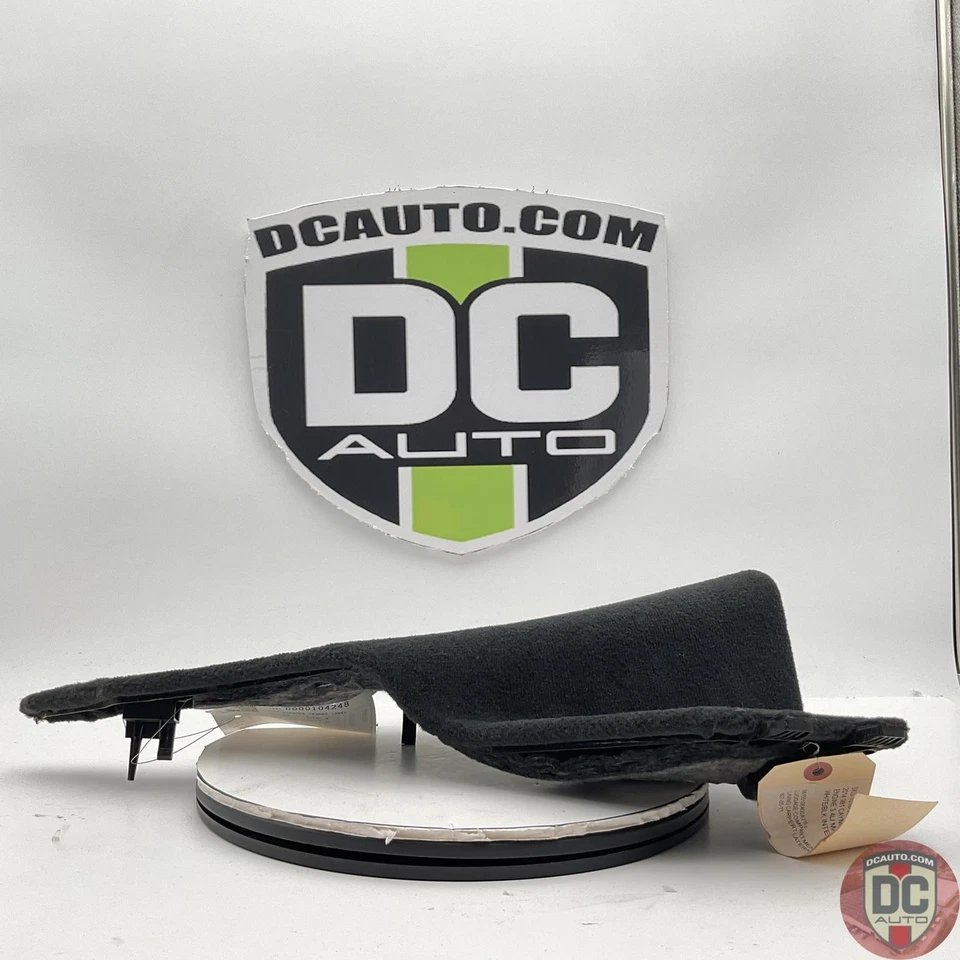 Alfombra lateral maletero trasero Porsche Cayman 2014-2016 negra 98155106400A75 104248 Foto 3 de 4