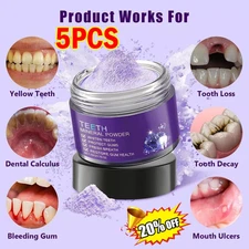 Dental restoration mineral powder, mineral tooth powder, teeth whitening US HOT