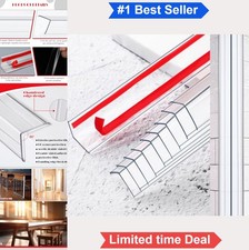 10 Pack Clear Corner Protectors For Walls Baby Furniture 47.24 Inch Self