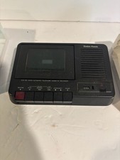 Radio Shack Telephone Cassette Recorder - Voice Activated black