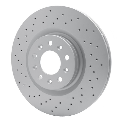 Dynamic Friction 624-54055 DFC GEOSPEC Coated Rotor - Drilled For 05-06 Ford GT - Picture 2 of 5