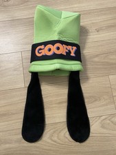 Disney Parks Authentic GOOFY Foam Hat With Floopy Ears Size Adult Green Black