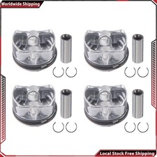 4pcs Pistons Rings Set Std Ks For Bmw 2.0l L4 E82 E87 E88 120i 318i X3 N46b20 4pcs Pistons Rings Set Std Ks For Bmw 2.0l L4 E82 E87 E88 120i 318i X3 N46b20