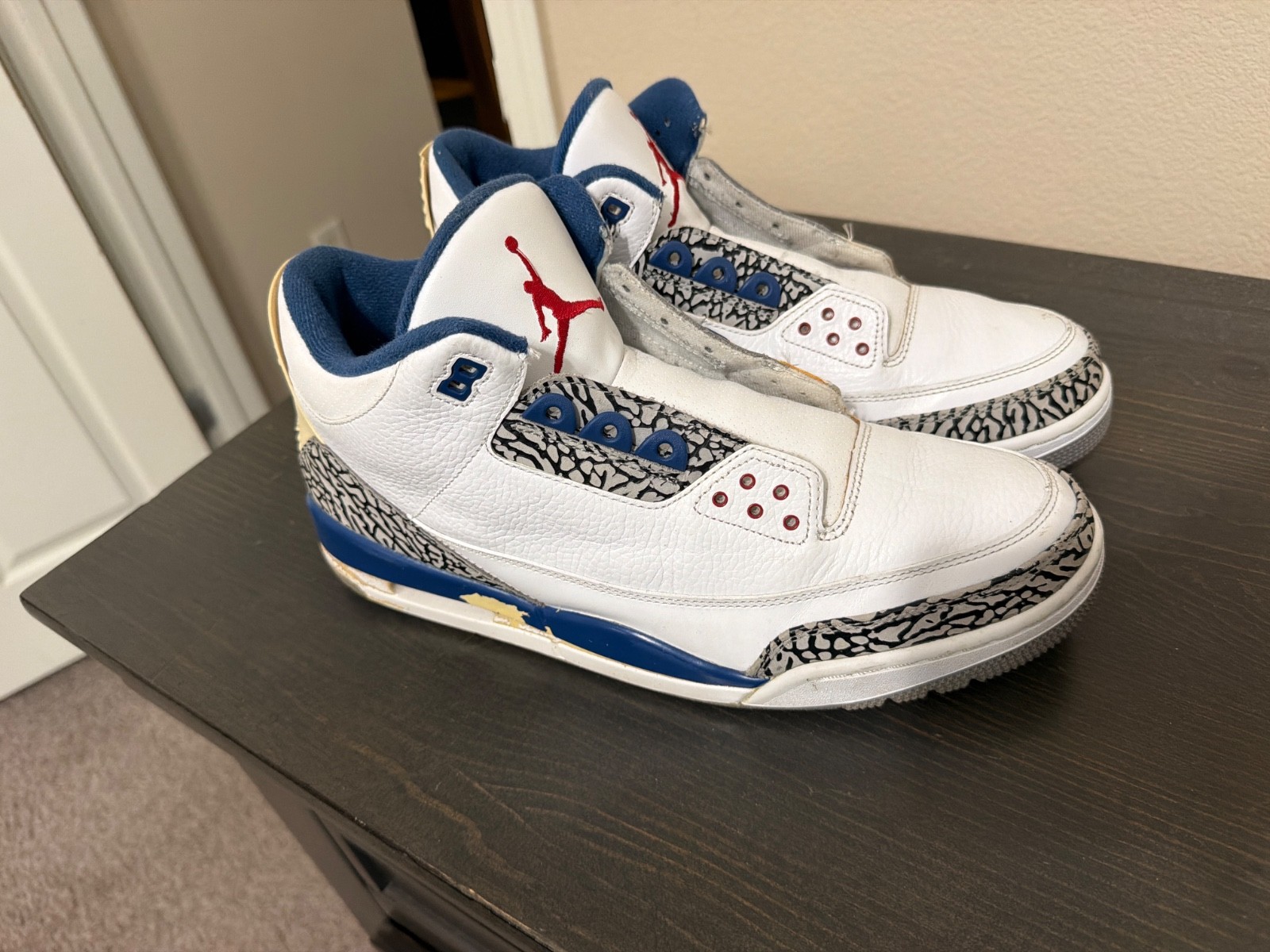 Size 13 - Air Jordan 3 Retro 2011 True Blue