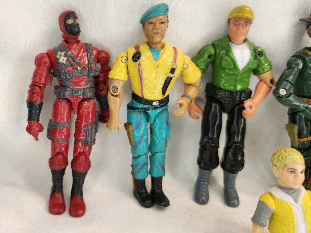 Lot of Vintage Modern Lanard The Corps, Chap & Hasbro GI Joe