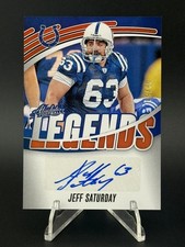2025 Absolute - Absolute Legends Signatures Jeff Saturday /50 - Colts