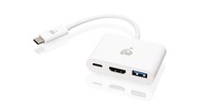 Iogear Usb-C 1 3 Adapter - 1 Hdmi Out - 1 Usb Out - 1 Usb-C - 100W - Guc3C3H