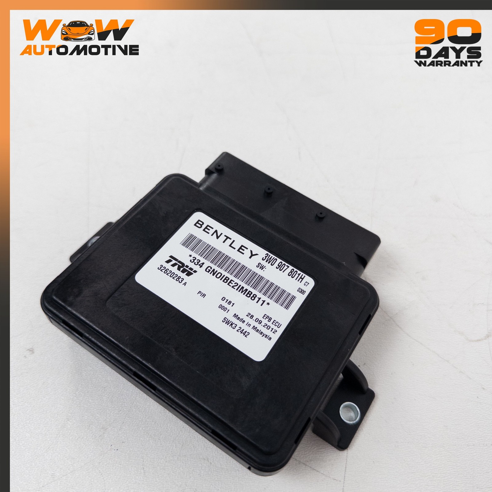 12-19 BENTLEY FLYING SPUR GT GTC ELECTRONIC PARKING BRAKE CONTROL MODULE OEM