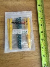 100 pc CHANZON 1/2 watt 1 metal film resistors