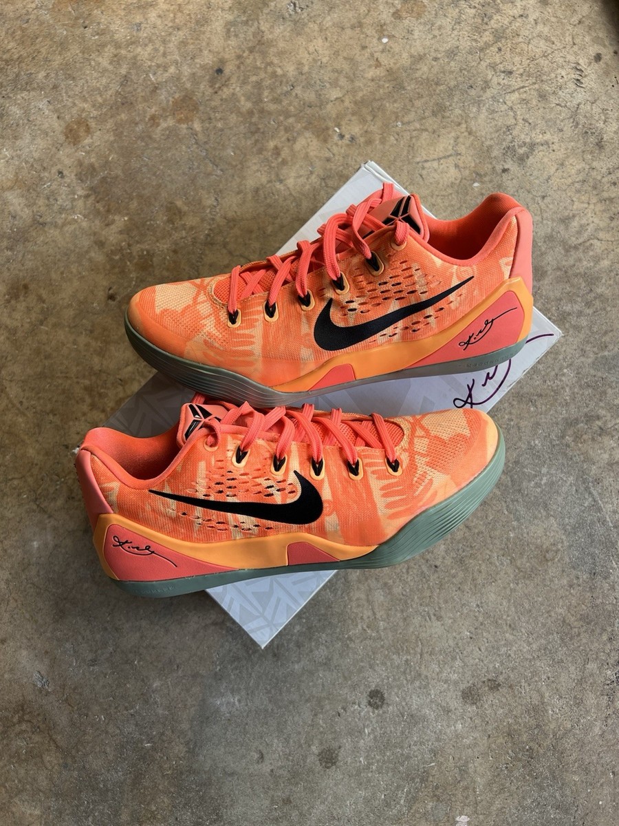 シューズ(男性用) Nike Kobe 9 EM Low \"Peach Mango\" Nike Kobe 9 Peach Mango Size 8.5 | eBay