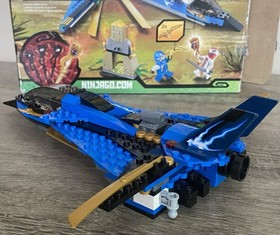 Lego Ninjago Jay's Storm Fighter 9442 Box 100% Complete Rise of the Snakes 2011