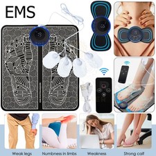 EMS Foot Massager with Remote Control, Pain-Relief for Feet Neuropathic Relief