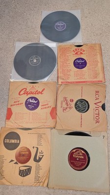 7 Pop Jazz 78 Rpm 10'' John McCormack Artie Shaw Les Paul Tony Pastor MacRae