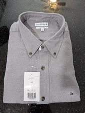 Saddlebred Big And Tall Men's 3XL Button Down Shirt