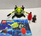 Vintage 1998 LEGO Aquazone Stingrays 6140 Sea Creaper Crab Sub 100% COMPLETE Set