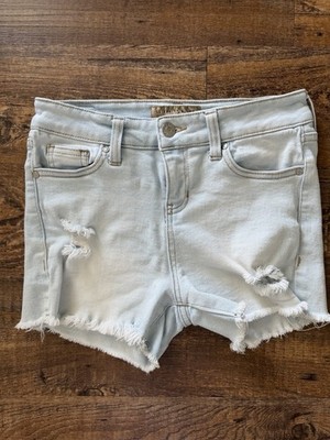 Light Wash Denim Shorts Girls Youth Size 12 By Celebrity Pink 