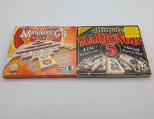 Ultimate Mahjongg 4 Deluxe  Ultimate Mahjongg 5 PC CD-ROM Computer Game 2002