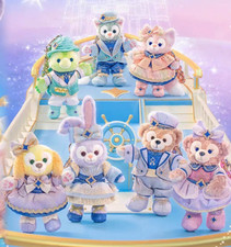 Authentic Shanghai Disney 2026 Duffy and Friends Plush Keychain 10th Anniversary