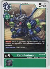 Kabuterimon Uncommon Starter Deck 04: Giga Green ST4-08 U LP