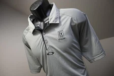 Oakley Golf Polo Wicking Regular Fit TPC Sugarloaf Athletic Short Sleeve Mens XL