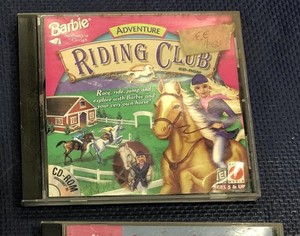 Barbie Horse Adventure Riding Club PC CD Rom vintage