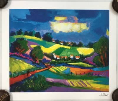 Jean-Claude Picot Promenade Apres l'Orage Lithograph w/Spot