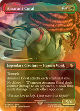 MTG Amarant Coral FOIL FIC English Full Art
