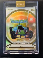 2025 Topps Pixar Gold RC Pixar Perfection /100 Encased Toy Story 🔥🔥!!! 