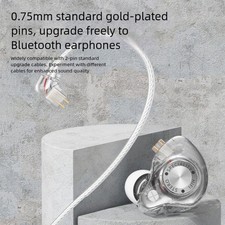 für hifi abnehmbare 3,5 mm Ohrhörer mit Geräuschisolierung ABS Nylon 1,2 m Kabel – Bild 3