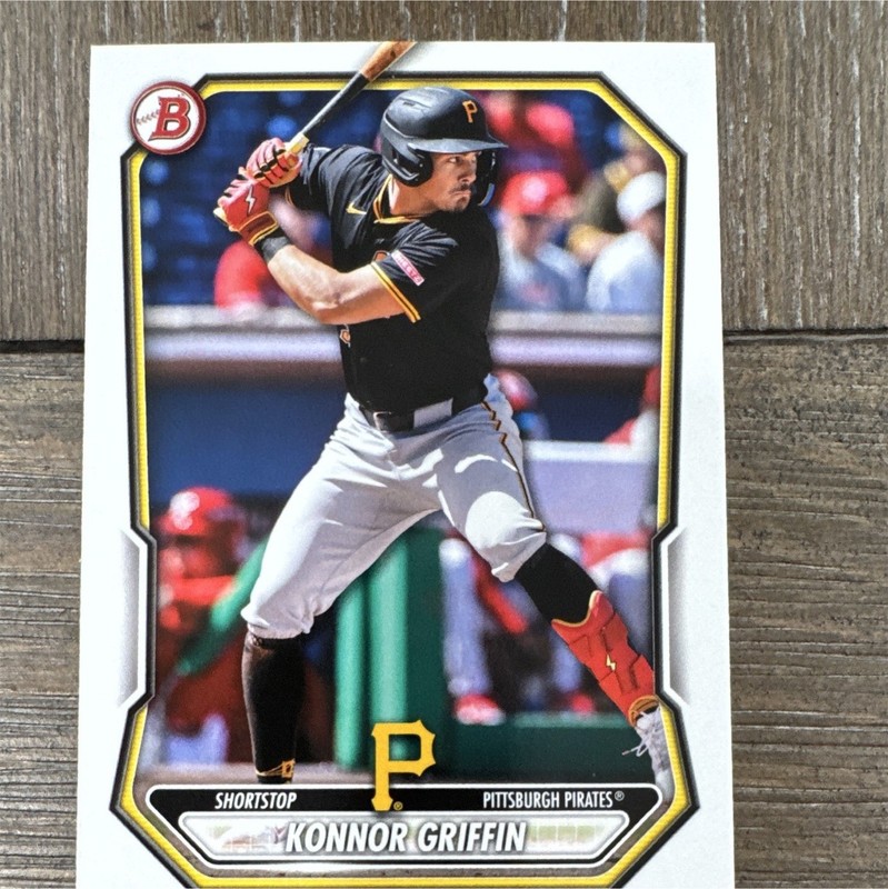 Bowman 2025 Chrome Prospects Konnor Griffin #BCP-86 Pittsburgh Pirates