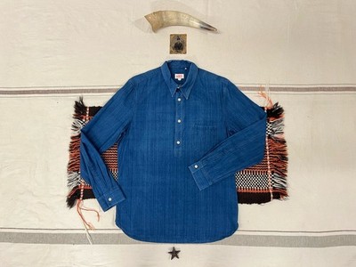 LVC Sunset Hemd S-M Popover 20er 30er Work Style Denim Levi's Vintage Kleidung 42
