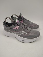 Saucony Women's Ride 15 S10729-15 Gray Running Shoes Sneakers Size 6