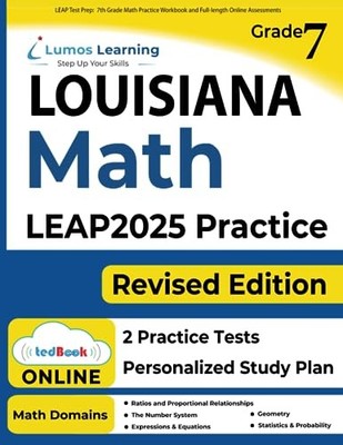 LEAP Test Prep: 7th Grade Math Prac..., Learning, Lumos