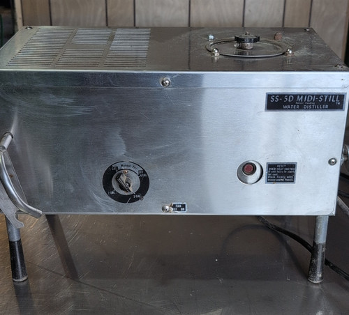 Pure Water Society SS-5D MIDI-STILL Stainless Steel Water Distiller Silver